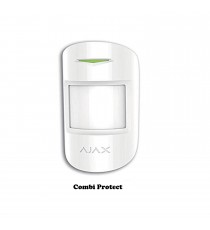 Détecteur bris de vitre et mouvements sans fil CombiProtect Blanc AJAX